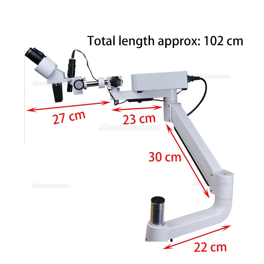 Dental Surgical Operating Microscope 10X/15X/20X with LED Light (For Dental Chair)